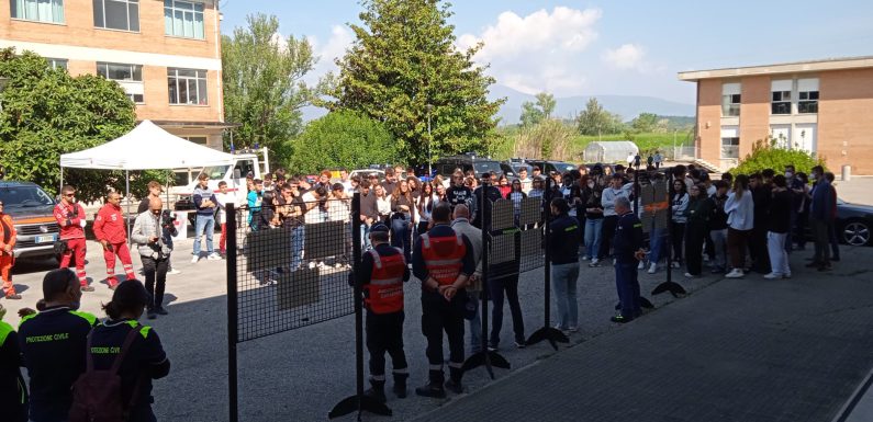 Protezione civile a scuola