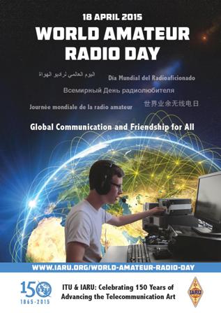 World amateur radio day 2016